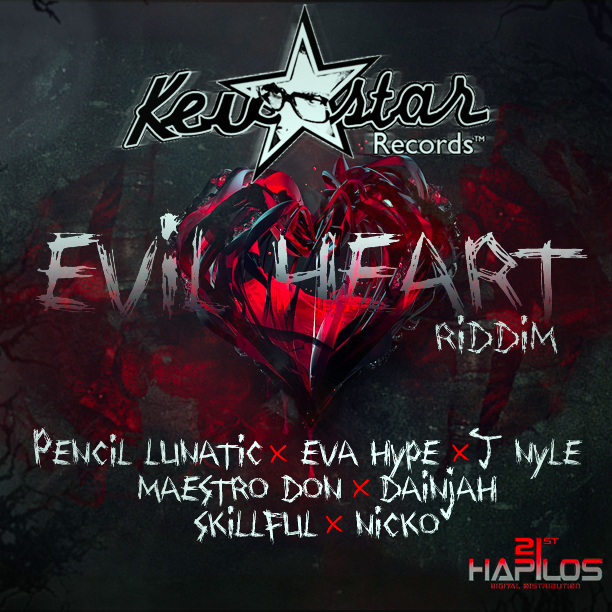 Evil-Heart-Riddim-–-Kevstar-Records-Cover