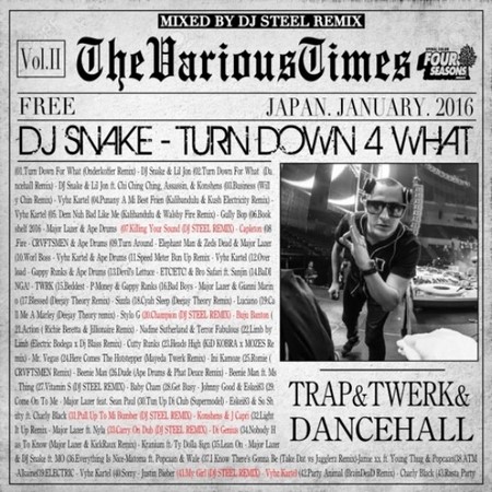 DJ SNAKE - TheVariousTimes Vol.2 MIXTAPE COVER