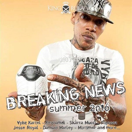 King Rula - Breaking News Mixtape Cover