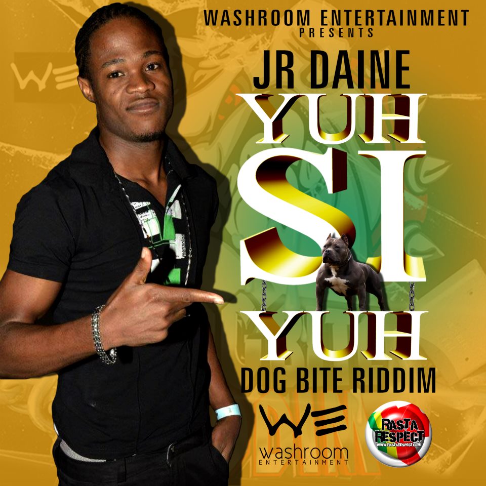 jr daine records a new single for washroom entertainment