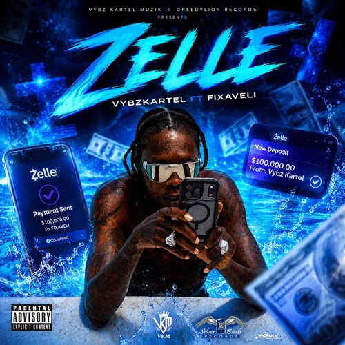VYBZ KARTEL FT. FIXAVELI - ZELLE (AUDIO & MUSIC VIDEO)